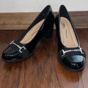 New in box black heels!